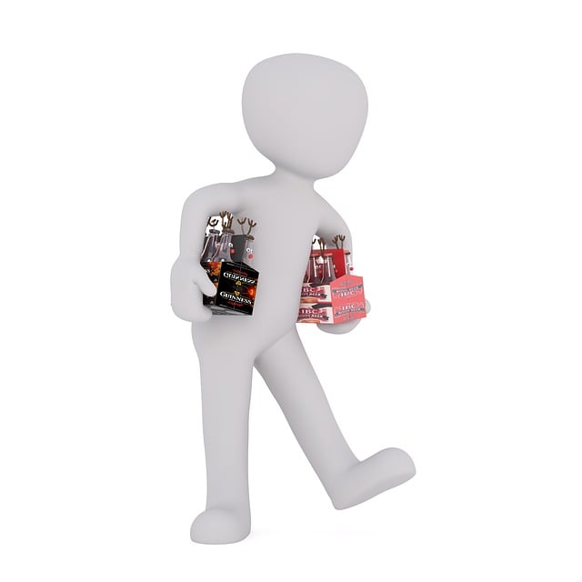 Free drink boxing bottle can illustration