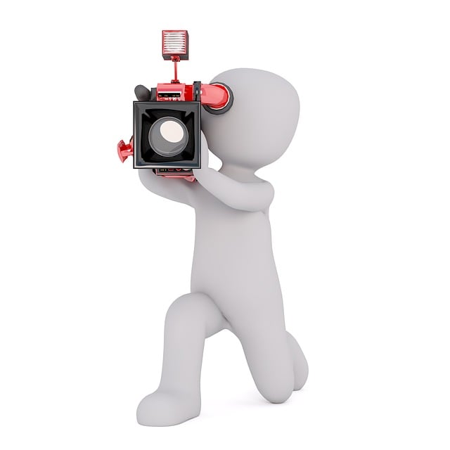 Free camera video camera man illustration