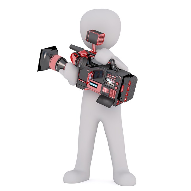 Free camera video camera man illustration