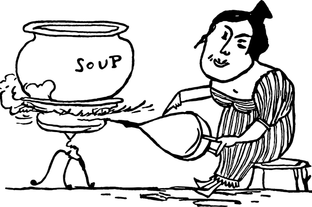 Schwarz-Weiss, Jahrgang, Zeichnung