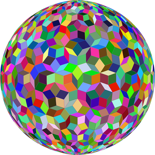 Free penrose repeating pattern vector