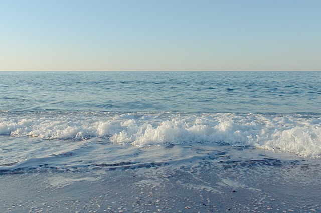 Meer, Blauer Himmel, Natur, Himmel