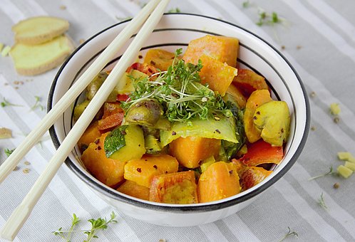 Curry, Vegetables, Vegetarian, Cook