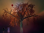 children, play, tree