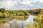 the grand river, waterloo, ontario