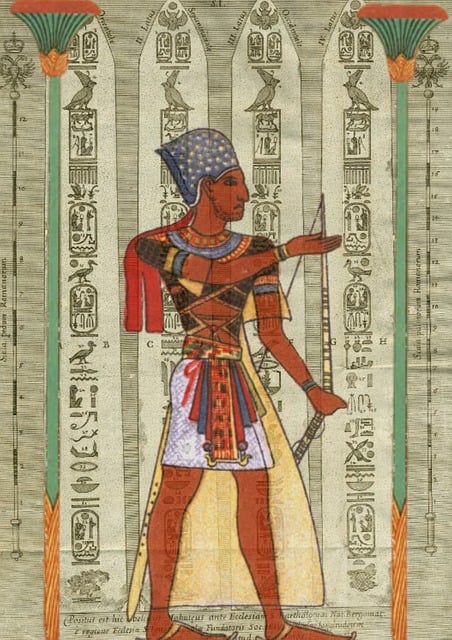 Free egyptian design man illustration