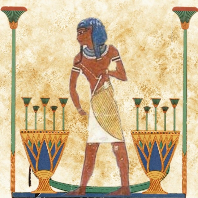 Free egyptian design man illustration