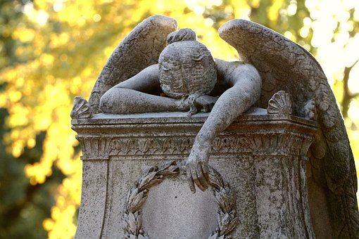 Free Angel Headstone photo and picture