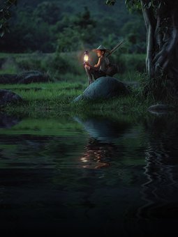 Free Boy Lamp photo and picture