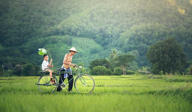 Máy bay cất cánh lúc bình minh