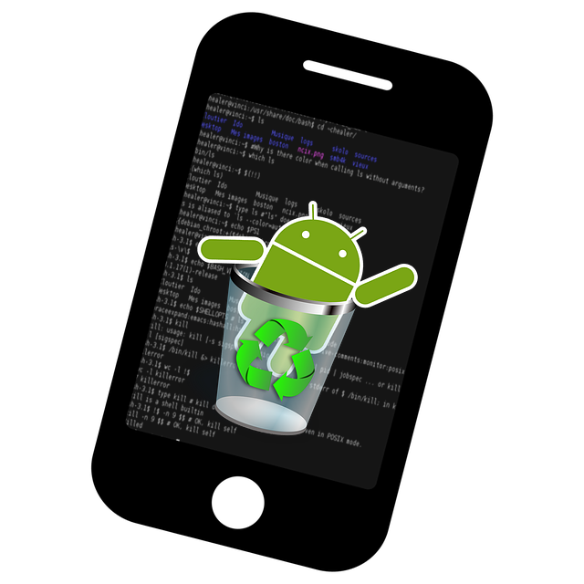 Free android cell phone crash crash illustration