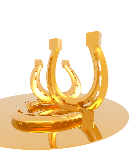 Herradura, Suerte, Oro, Caballos