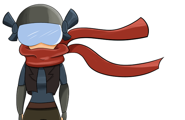 Free commander character design illustration