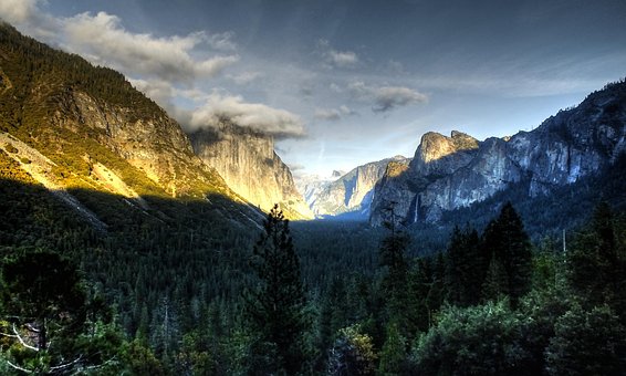 Yosemite, Dal, Usa, Californien