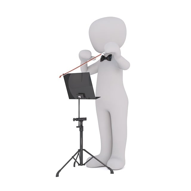 Free orchestra orchestra pit conductor illustration