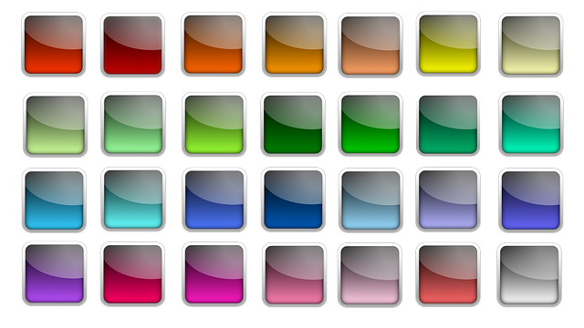 Download free HD stock image of Button Icon Free button icon square illustration