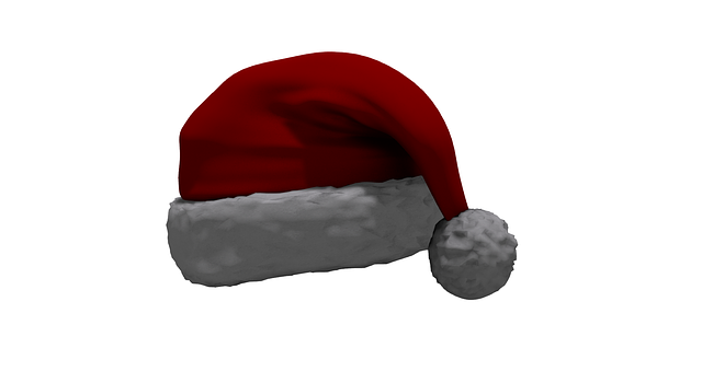 Kerstmuts, Bobbel, Rood, Kerstmis