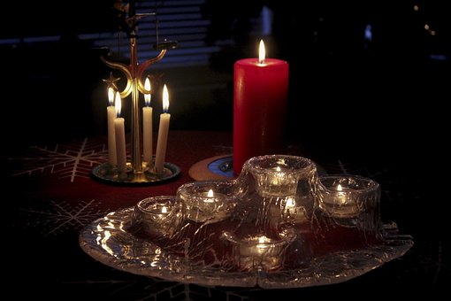 Licht, Kerzen, Nacht, Dunkelheit, Dekor