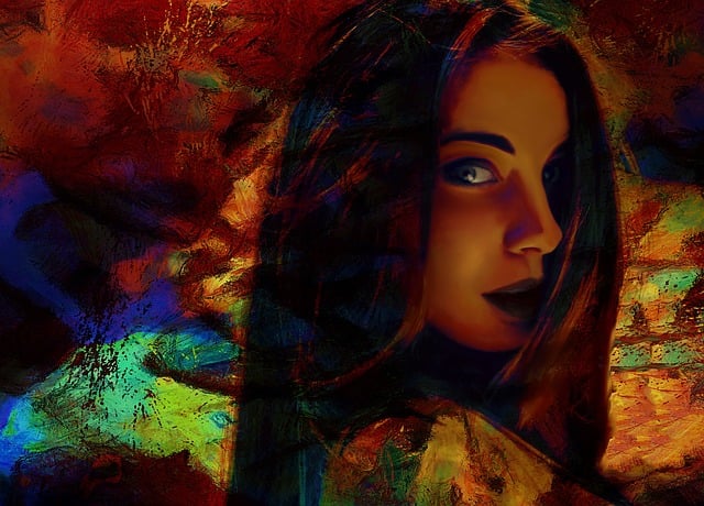 Free retouched texture emotions illustration