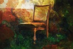 still life, chair, seat