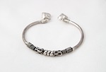 bracelet, metal, silver