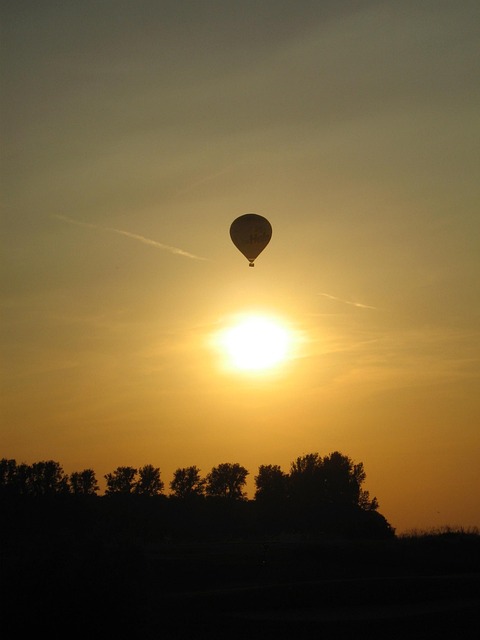 Free Hot Air Balloon Sun photo and picture