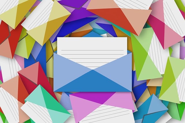 Free envelope at mail illustration