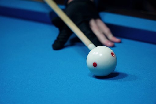 Billard, Skub, Hvid, Kugle, Kø, Handske
