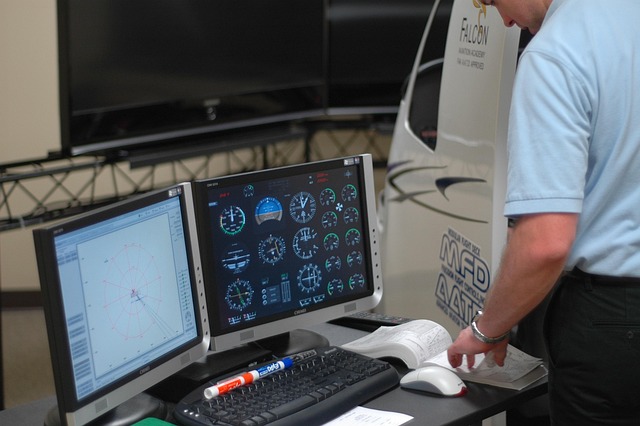Free Simulator Airplane photo and picture