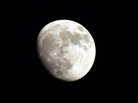 Luna Plina, Super Luna, Luna, Cer