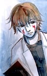 man, handsome, manga