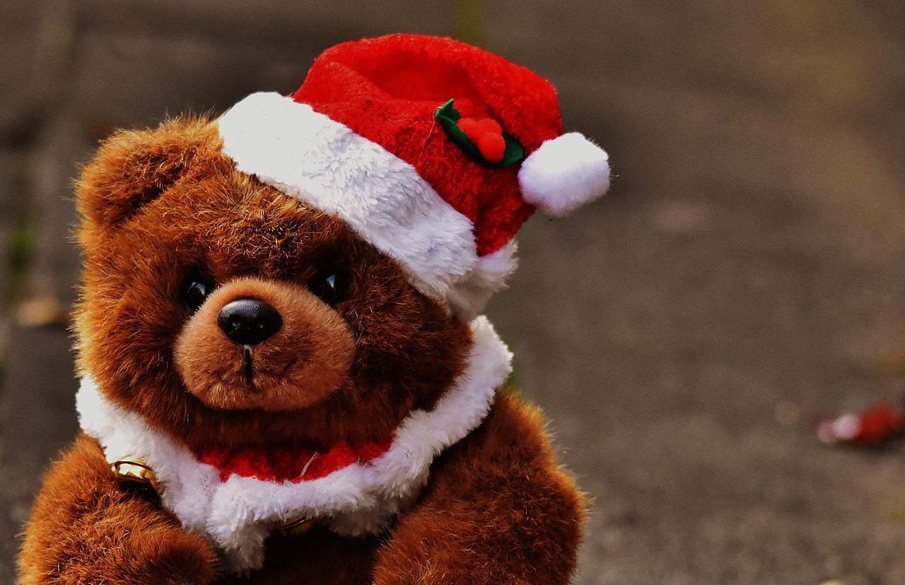 Christmas Greeting Card Teddy - Free photo on Pixabay - Pixabay