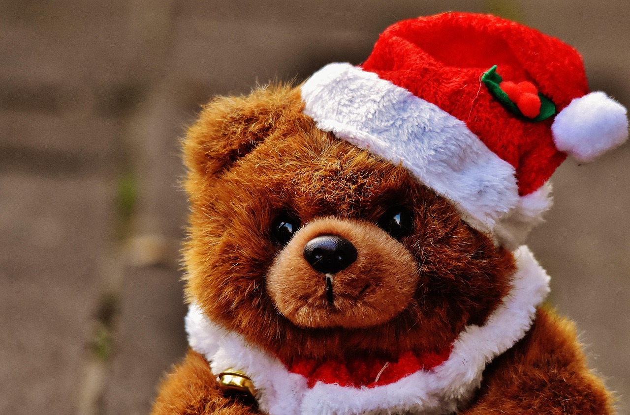 Christmas Greeting Card Teddy - Free photo on Pixabay - Pixabay