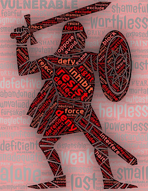 Free overshadow vulnerable fearful illustration