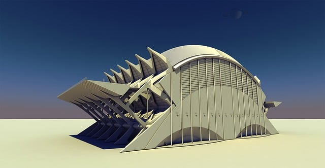 Free hall stadium obscure illustration
