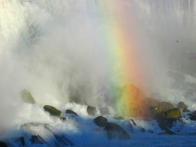 Free Niagara Falls Rainbow photo and picture