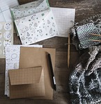 art materials, crafts, crochet