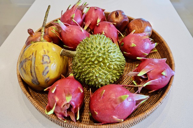 Free Durian Dragonfruit photo and picture