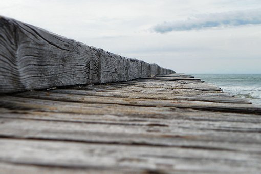 Jesolo, Venedig, Venetien, Italien, Steg
