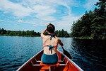 boat, lake, leisure