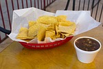 chip, dip, food