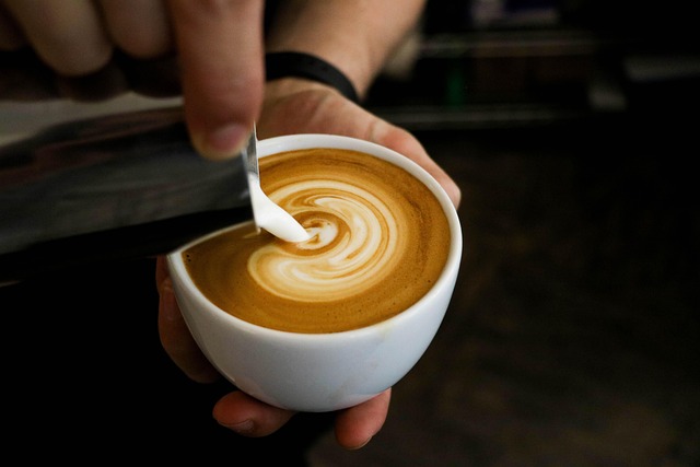 beverage, caffeine, coffee, coffee cup, cup, drink, milk, black coffee, black cup