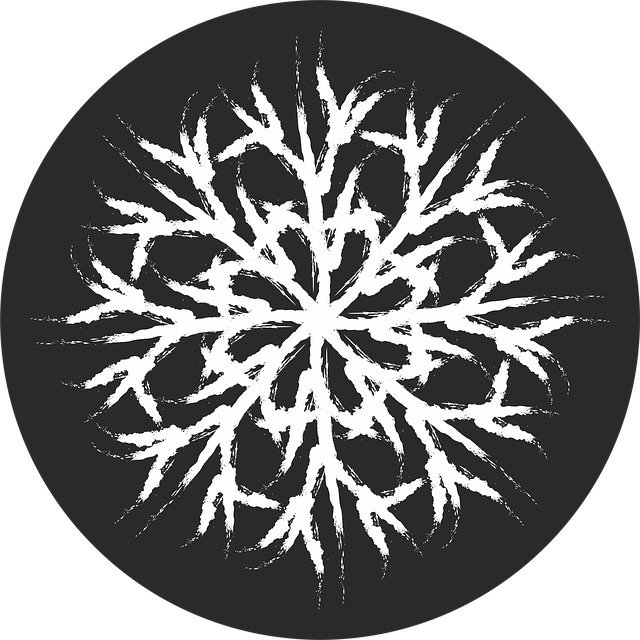 Free snow snowflake snowball illustration
