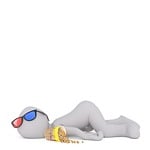 white male, 3d model, isolated