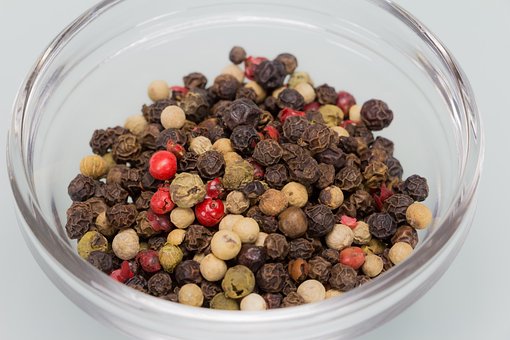 Kleurrijke Peper, Paprika, Specerijen