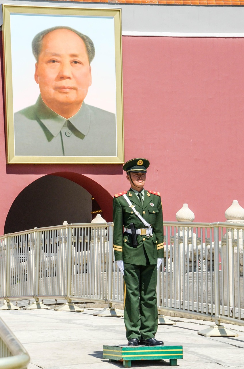Mao Zedong Praça Tiananmen Guarda - Foto gratuita no Pixabay - Pixabay