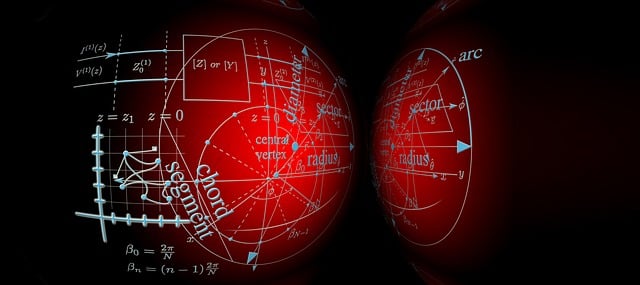 Free geometry mathematics dice illustration