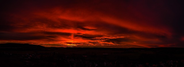 Zonsopkomst, Morgen, Hemel