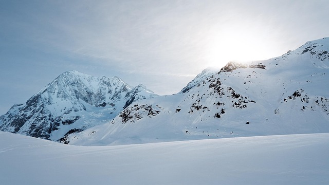 Sne, Bjerge, Felt, Alperne, Alpine