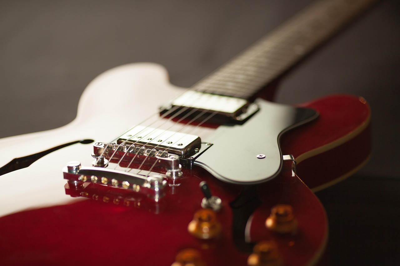 Acoustic Close Up Electric Guitar Free Photo On Pixabay